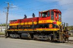 KCS 4368, EMD SW1500, working at Cargil Grain 